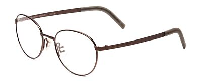 #ad Porsche Designs P8315 B Unisex Round Designer Reading Glasses Brown Copper 52 mm $279.96