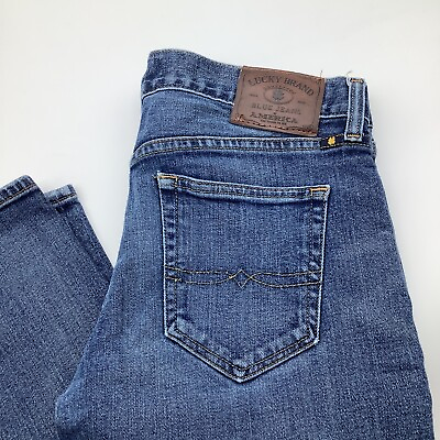 #ad Lucky Brand Mens 121 Heritage Slim Jeans Size 29 x 30 Actual 30 x 30 $29.95