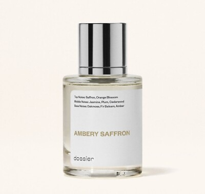 #ad #ad Dossier Ambery Saffron 1.7 Oz Eau de Parfum Spray Perfume Fragrance NEW IN BOX $29.00