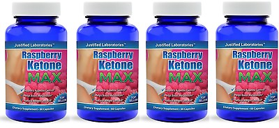 #ad 4 X Pure Raspberry Ketone Lean Max Advanced 1200 mg $29.99
