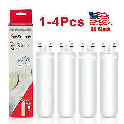 #ad 1 4pc Fit Frigidaire WF3CB Refrigerator PureSource 3 Water amp; Ice Filter US Stock $22.88