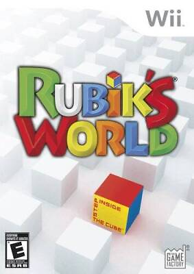 #ad Rubik#x27;s World Nintendo Wii Video Game By Artist Not Provided VERY GOOD $5.98
