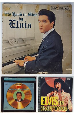 #ad Elvis 2328 2765 0168 2765 Vinyl Record Albums Collection Lot of 3 $17.77