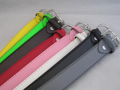 LADIES BELTS NEON COLORS ALL SIZES LEATHER NEW RED PINK WHITE GREY GIFT IDEA $9.99