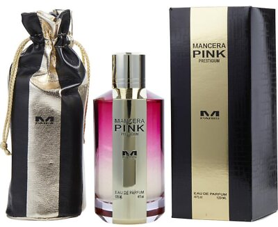 #ad Pink Prestigium by Mancera perfume for her EDP 4 4.0 oz New in Box $95.85