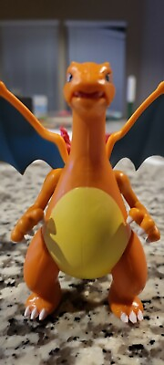 #ad Rare Pokémon Toy Nintendo Deluxe Action Figure 2019 Battle Feature Charizard $13.99