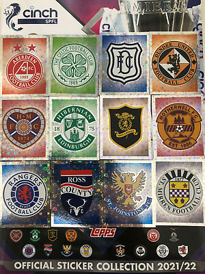 #ad Topps SPFL 2021 22 sticker collection PREMIER LEAGUE # 1 235 pick Scottish GBP 1.50