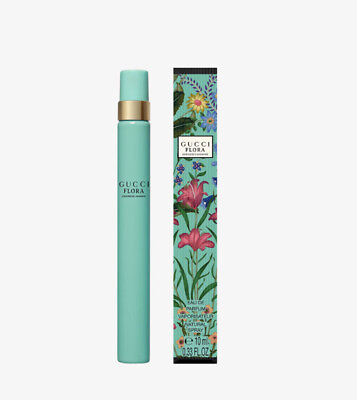 💗Gucci Flora Gorgeous Jasmine 0.33 Fl Oz 10ml Eau De Parfum Perfume Travel $24.99