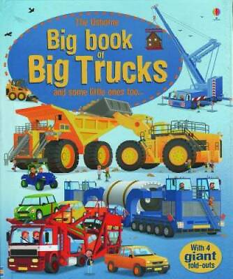 #ad Big Book of Big Trucks Hardcover By Cullis Megan GOOD $3.96