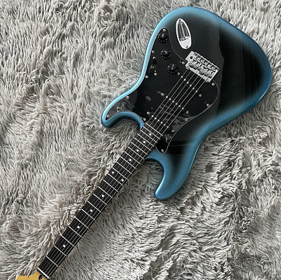 #ad ST Electric Guitar Blueblack S S S Pickups Rosewood Fretboard Tremolo Bridge $243.80