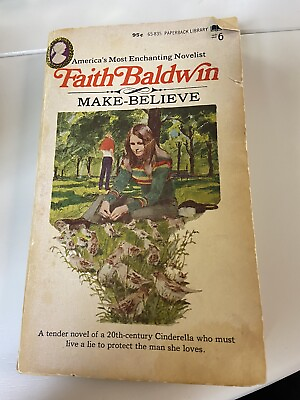 #ad MAKE BELIEVE By Faith Baldwin 1972 Vintage Romance Novel Paperback $3.00