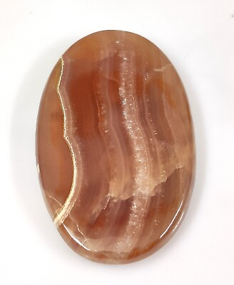 #ad 63 Cts.Natural Lovely Honey Rhodochrosite Oval Cabochon Handmade Loose Gemstone $13.99