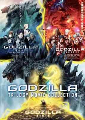 #ad Godzilla Movie Collection Part 1 3 Kaijuu Kessen Hoshi Anime DVD Eng Dub $23.39