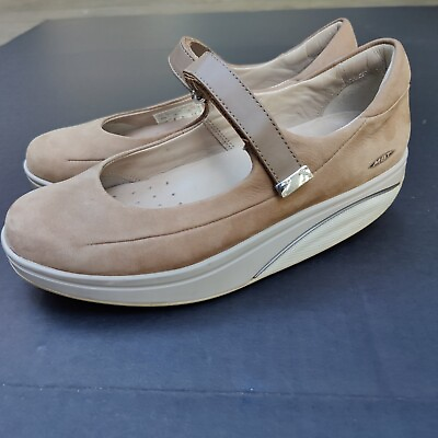 #ad Womens MBT Sirima Fango Mary Jane Comfort Strap Walking Shoe 7.5 Tan $35.00