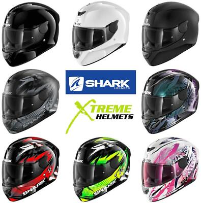 #ad Shark D Skwal 2 Helmet Full Face Inner Shield Removable Liner Pinlock DOT S XL $259.99