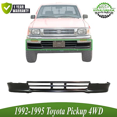#ad Front Lower Valance Panel Painted Black Steel For 1992 1995 Toyota Pickup 4WD $52.49