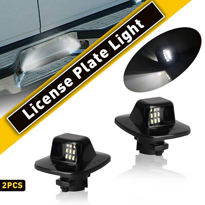 #ad Black License LED Plate FULL Light White Lamp 88 00 Fit GMC C K 1500 2500 3500 $14.99