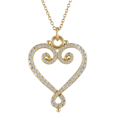 #ad Tiffany Co. Venice Goldoni Necklace 18K Gold Diamond Women s Used Beauty $2083.78