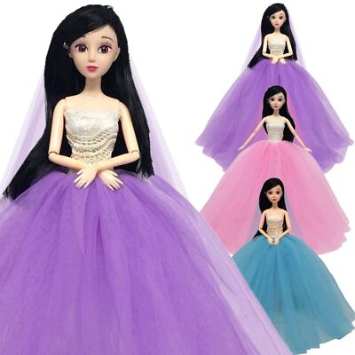 #ad Fashion Girl Princess Clothes 2023 Newest DIY Girl Clothes 30cm Doll AU $13.24