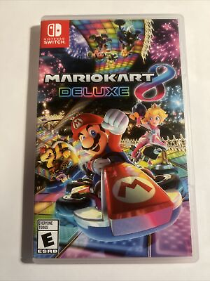 #ad Mario Kart 8 Deluxe Nintendo Switch USED with Case $40.95