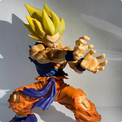 #ad Dragon Ball Z Kamehameha Son Goku Figure Super Saiyan Action Model Doll A15D7Fx $11.90