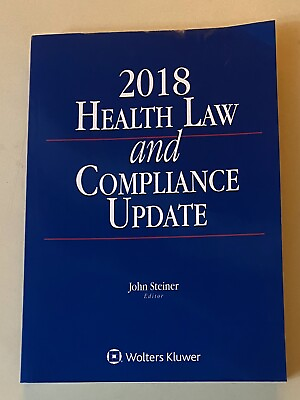 #ad Health Law amp; Compliance Update 2018 Edition $199.99