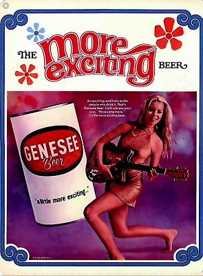 Genesee Beer 9quot; x 12quot; Metal Sign $14.99