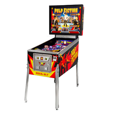 #ad Chicago Gaming Pulp Fiction Pinball Machine 21000 SE Special Edition $8399.00