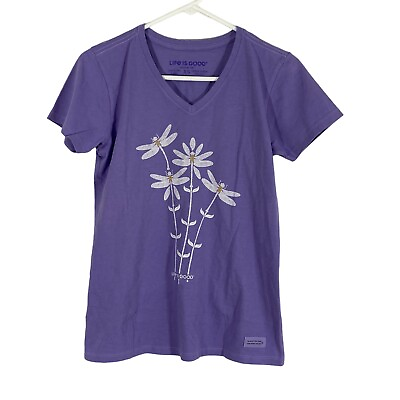 #ad Do What You Love Love What You Do Life Is Good Womens Purple T Shirt Size XS $9.59