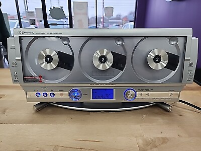 #ad Emerson MS3108 Triple CD Player System Linear 3 CD AMFM Missing Parts Only $42.72