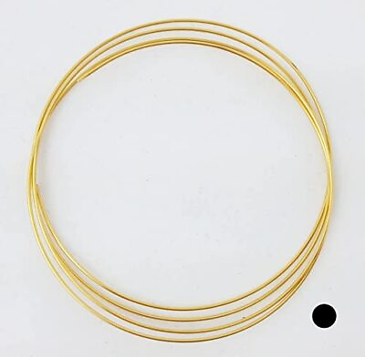 #ad 28 Gauge 99.99% Pure 24K Solid Yellow Gold Wire Round 1 4 Hard 6 Inches by $58.95