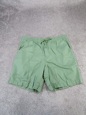 #ad Patagonia Shorts Mens Large Lightweight All Wear Hemp Volley Green Cotton Hemp $29.99