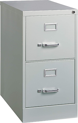 #ad Lorell 2 Drawer Vertical File with Lock 15 by 25 28 3 8 Inch Light Gray $252.52