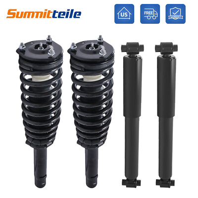 #ad Front Rear Strut Shock Absorbers For 2010 2012 Ford Fusion Mercury Milan 2.5L $131.90