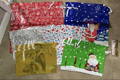 #ad Christmas Gift Bags 6 Packages $60.00
