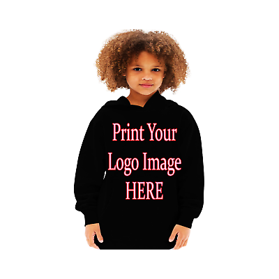 #ad Kids Youth Hoodies Boys Girls Print Your Own Logo Name Image All Sizes Available $35.00