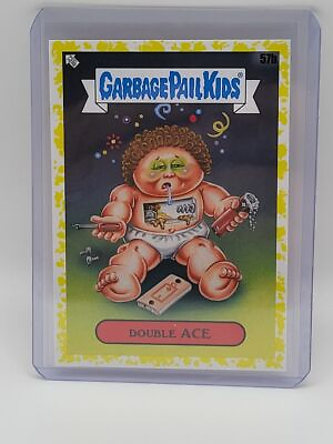 #ad 2020 35th Anniversary Yellow Garbage Pail Kids 57b DOUBLE ACE $5.99