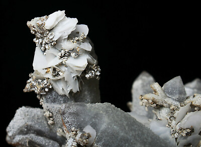 #ad Natural Green Crystal Cluster amp; Flower Shape Calcite Cluster Mineral Specimen $199.99