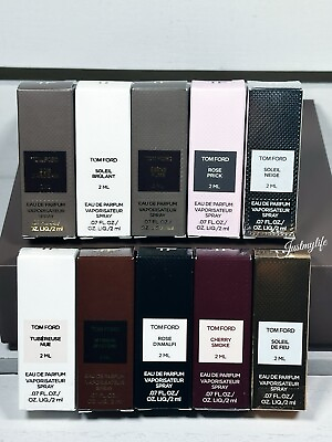 #ad Tom Ford EDP Sample Size Spray 2 mL 1.5mL ** CHOOSE YOUR SCENT** New in Box $11.00