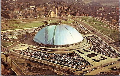 #ad New Civic Center Auditorium Pittsburgh Pennsylvania c1960s Chrome Postcard $8.99