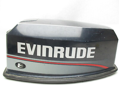 #ad 0284715 Evinrude Johnson 25 28 30 Hp Engine Cover Cowling Top Cowl 0284714 $249.99