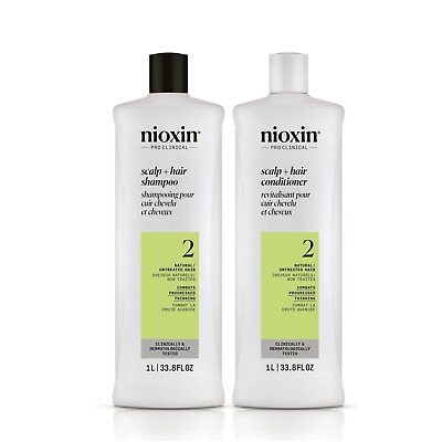 #ad #ad Nioxin System #2 Duo Shampoo and Conditioner 33.8 oz $47.99