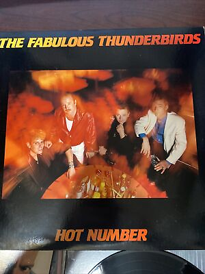 #ad The Fabulous Thunderbirds Hot Number Z 40818 Vinyl lp Ex Cond Promo $16.00