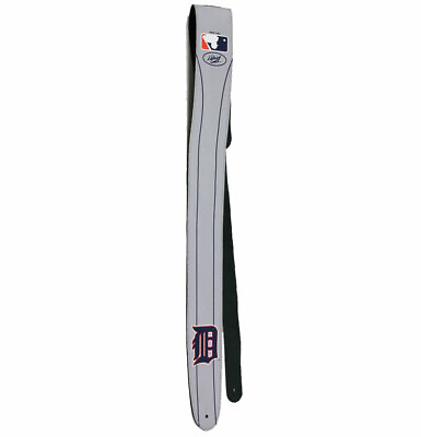 #ad Peavey MLB Baseball Detroit Tigers Electric Or Acoustic Guitar Leather Strap $21.99