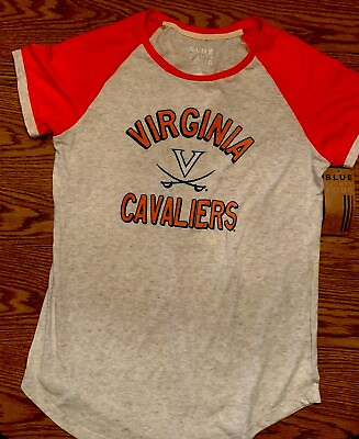 #ad Virginia Cavaliers Shirt Womens Medium NCAA Red NEW $6.60