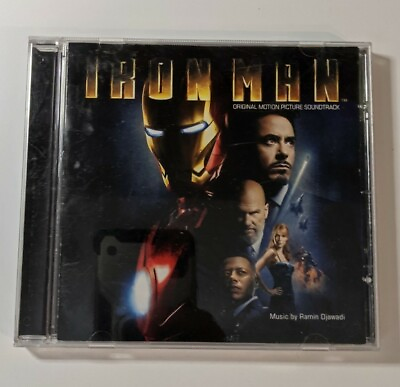 #ad Iron Man CD Original Movie Soundtrack by Ramin Djawadi 2008 Lionsgate Score $44.17