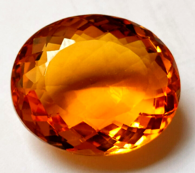 #ad GIE Certified Large 155 Ct Yellow Color Citrine Oval Cut Faceted Loose Gemstone $15.79