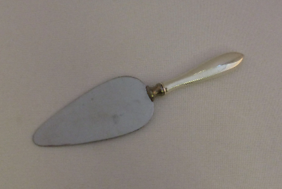 #ad Plain Sterling Cheese Server 5 7 8quot; As Is $15.00