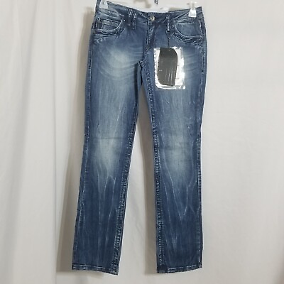 #ad IL Dolce Women#x27;s Blue Jeans 28 Medium Waist Straight Style TR Janet W10 NWT $57.77