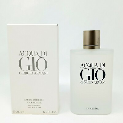 #ad Giorgio Armani Acqua Di Gio 6.7 oz 200 ml Men#x27;s Eau de Toilette Spray $49.99